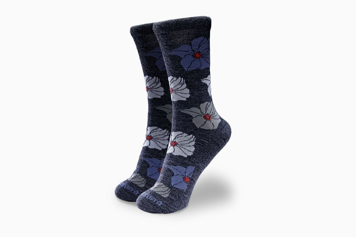Mephisto USA Big Bloom Sock - Charcoal
