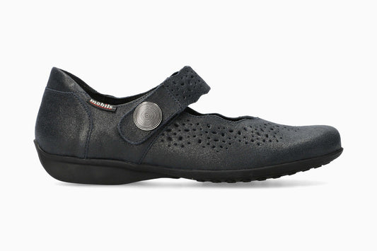 Mephisto USA Fabienne - Navy Metallic