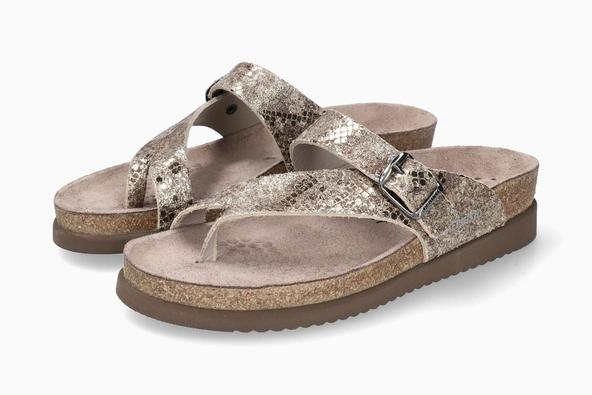 Mephisto USA Helen Metallics - Platinum Boa