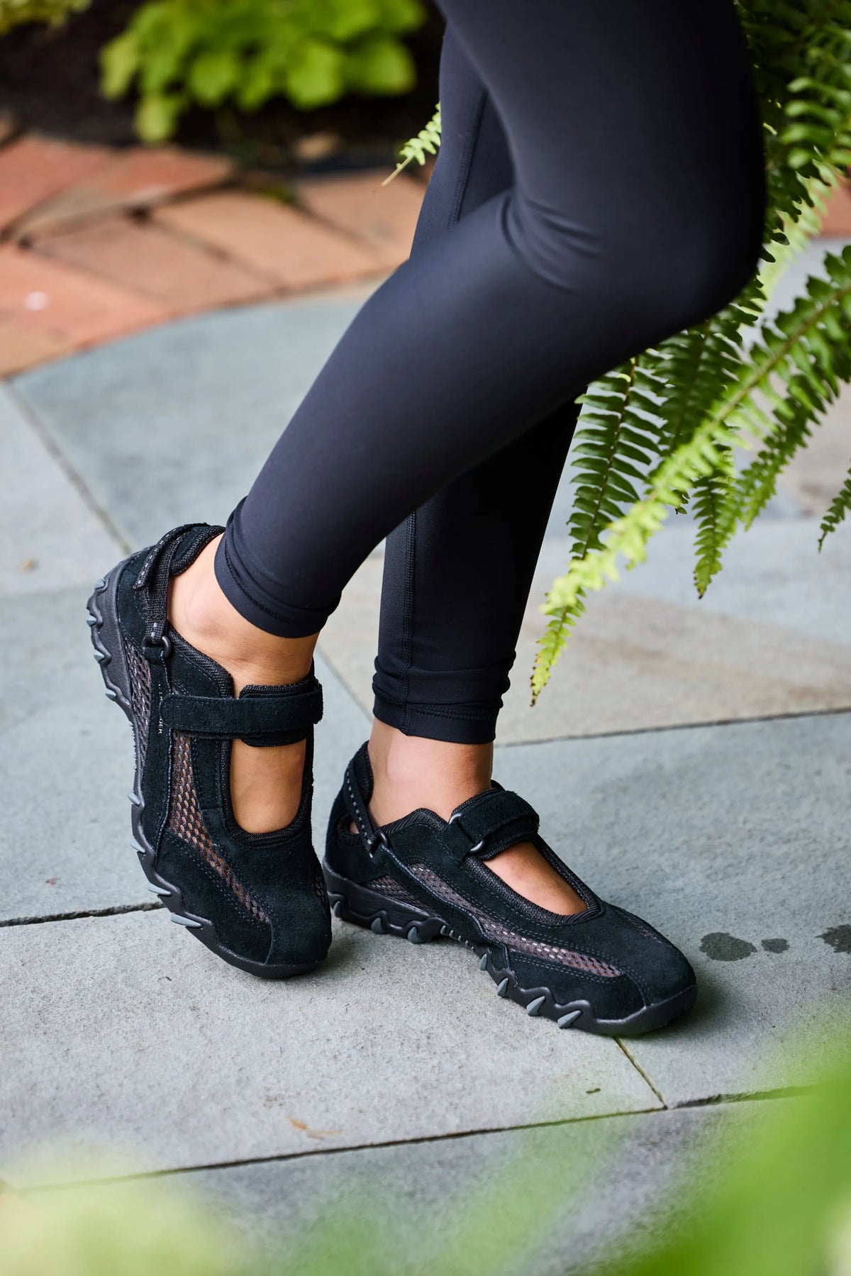 Mephisto USA Niro Solid - Black Mesh