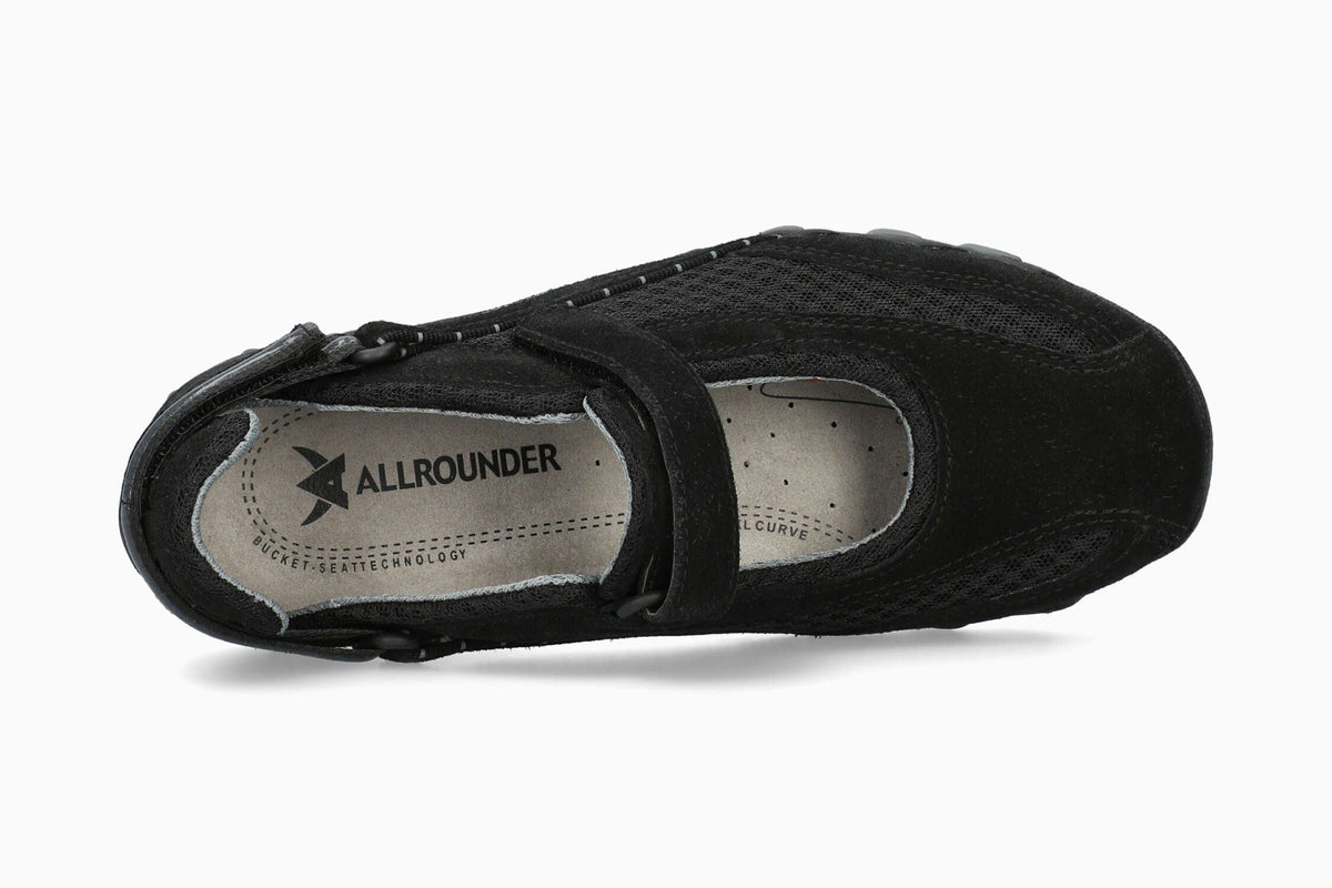 Mephisto USA Niro Solid - Black Suede