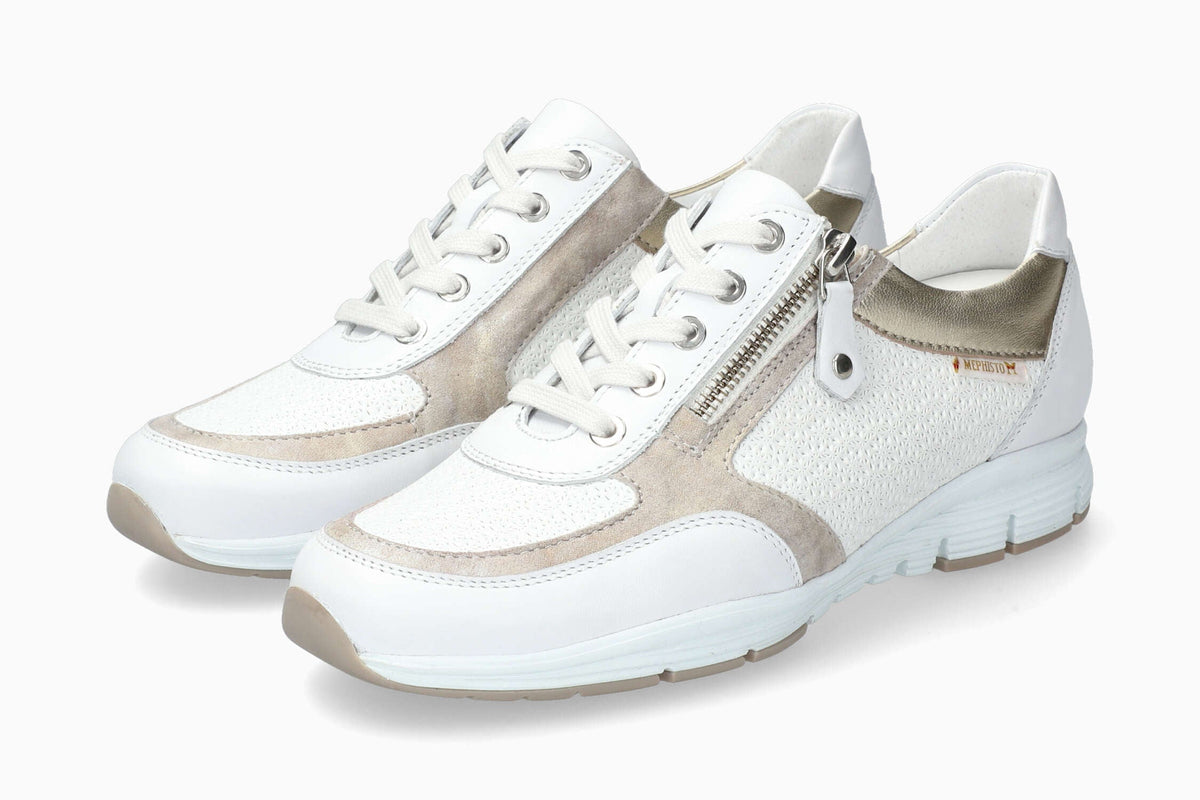 Mephisto USA Ylona - White/Gold