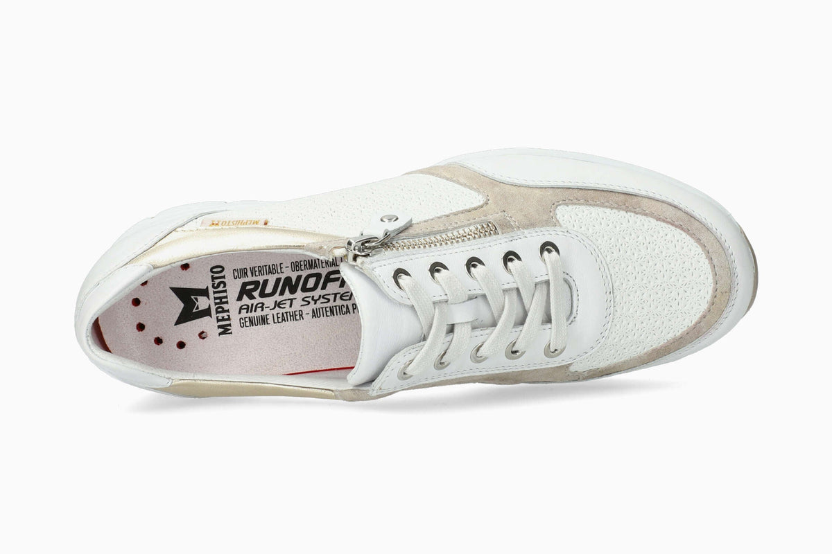 Mephisto USA Ylona - White/Gold