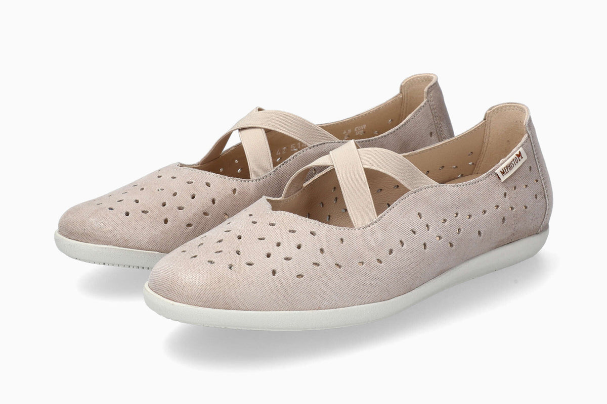 Mephisto USA Karla Perf - Light Taupe